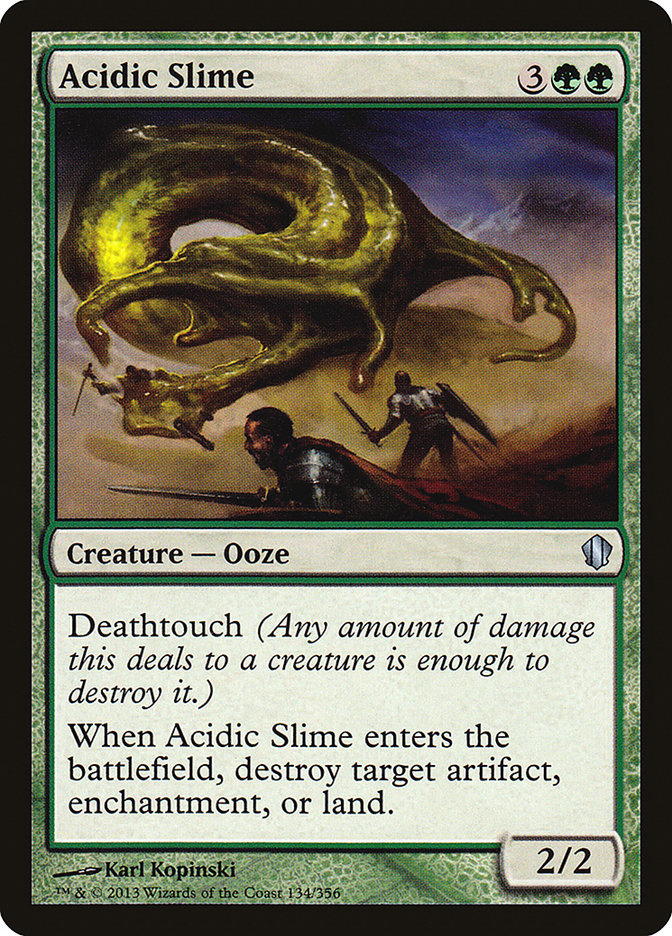 Acidic Slime (134) [Commander 2013] | Odin's Place