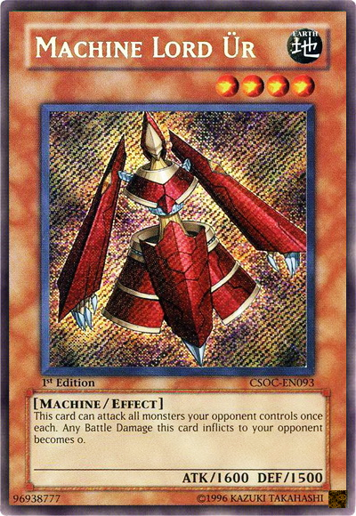 Machine Lord Ur [CSOC-EN093] Secret Rare | Odin's Place