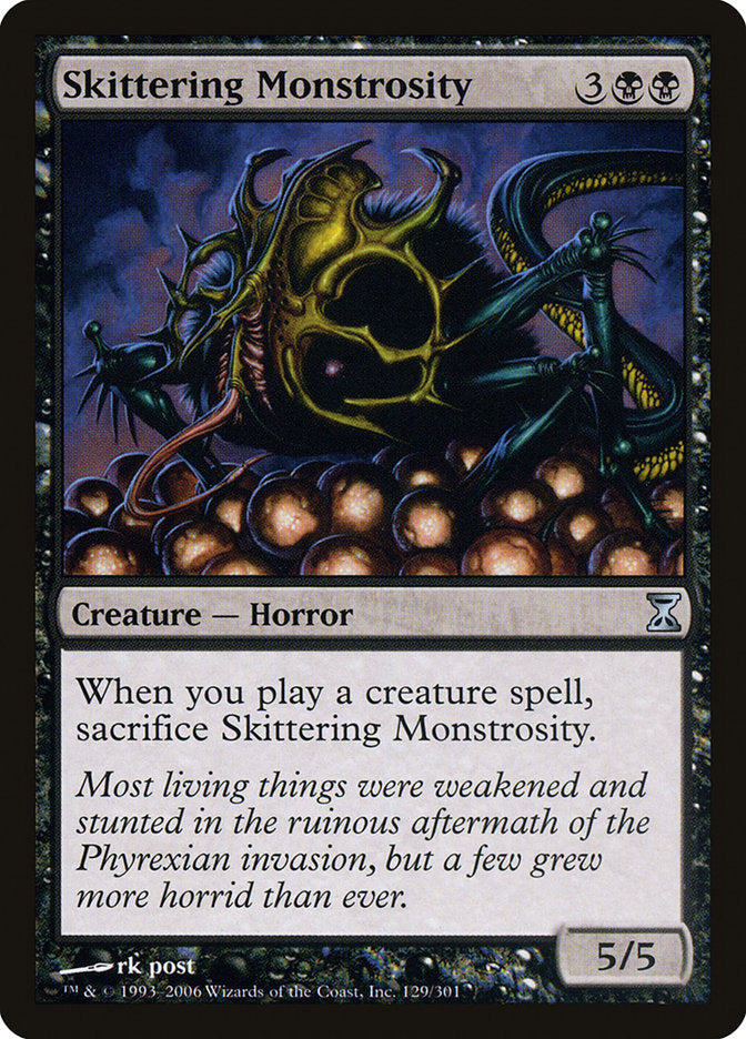 Skittering Monstrosity (129) [Time Spiral] | Odin's Place