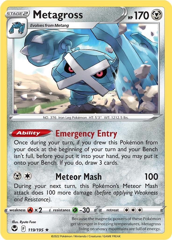 Metagross (119/195) [Sword & Shield: Silver Tempest] | Odin's Place