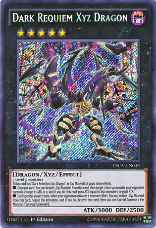 Dark Requiem Xyz Dragon [INOV-EN049] Secret Rare | Odin's Place