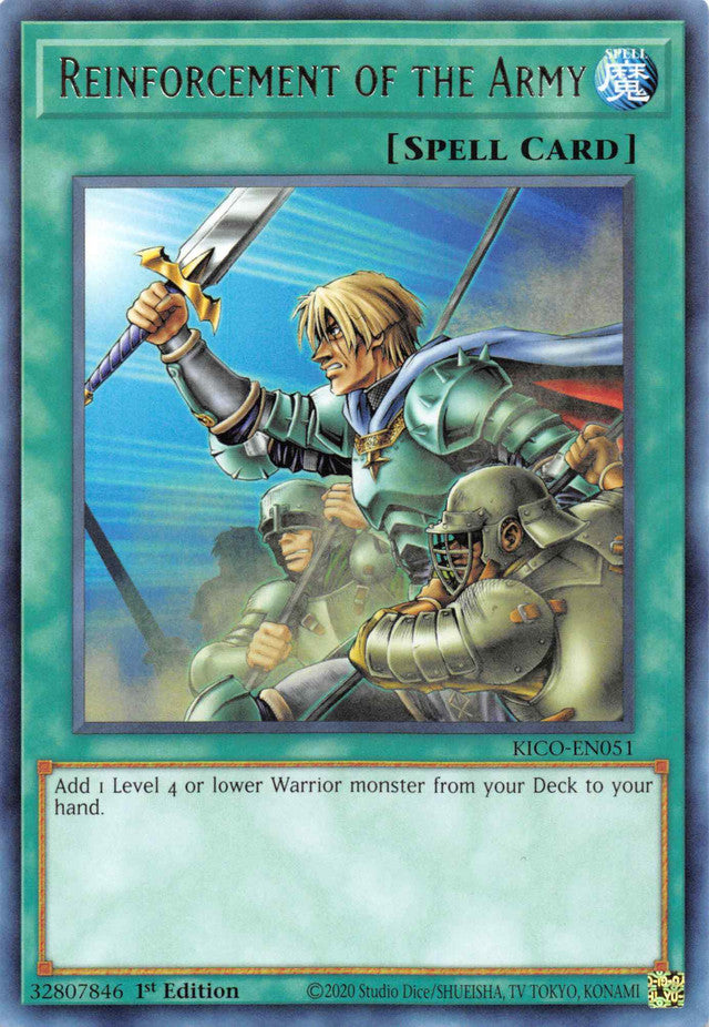 Reinforcement of the Army [KICO-EN051] Rare | Odin's Place