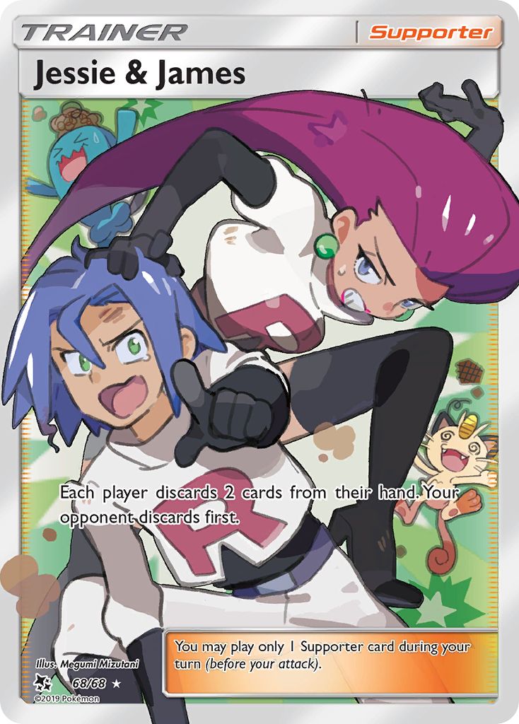 Jessie & James (68/68) [Sun & Moon: Hidden Fates] | Odin's Place