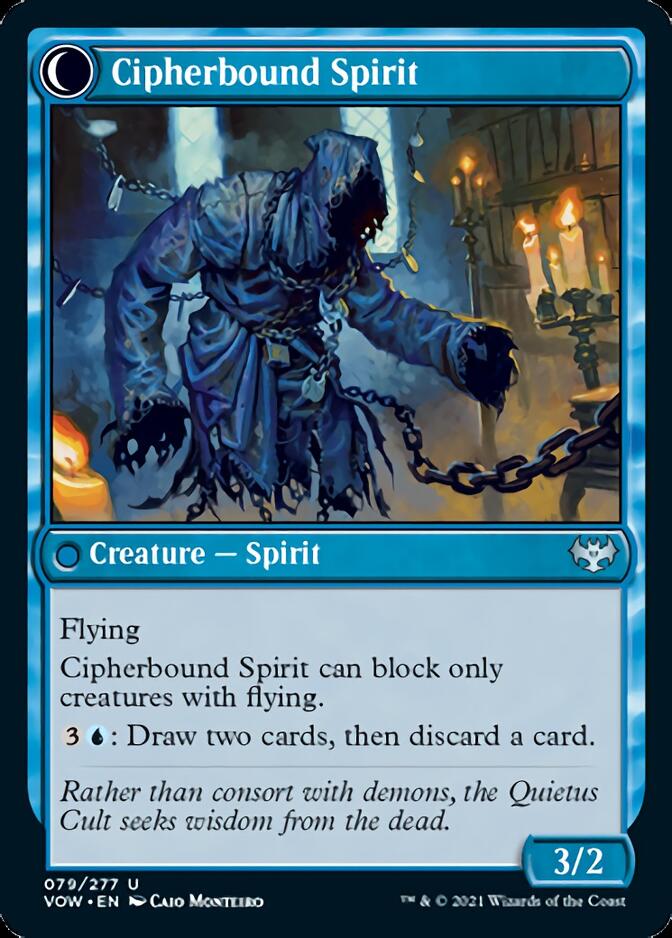 Soulcipher Board // Cipherbound Spirit [Innistrad: Crimson Vow] | Odin's Place