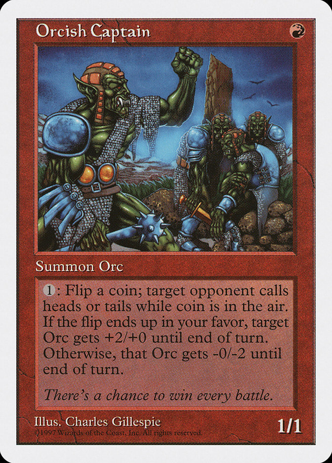 Orcish Captain (254) [Fifth Edition] | Odin's Place