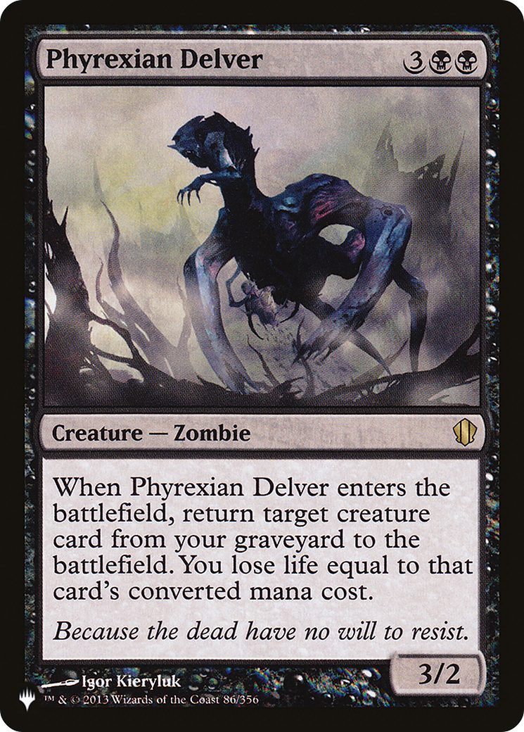 Phyrexian Delver [The List] | Odin's Place