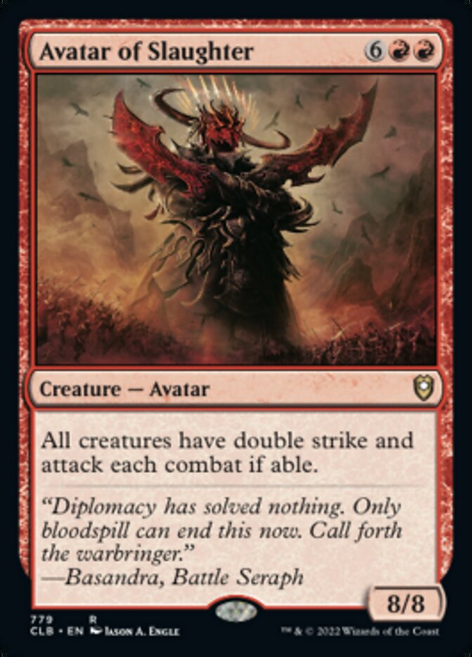 Avatar of Slaughter [Commander Legends: Battle for Baldur's Gate] | Odin's Place