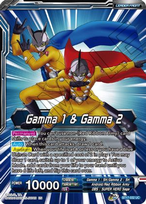 Gamma 1 & Gamma 2 // Gamma 1 & Gamma 2, Newfound Foes (BT17-032) [Ultimate Squad] | Odin's Place