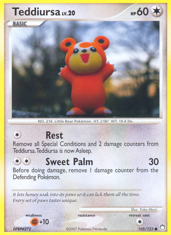 Teddiursa (105/123) [Diamond & Pearl: Mysterious Treasures] | Odin's Place
