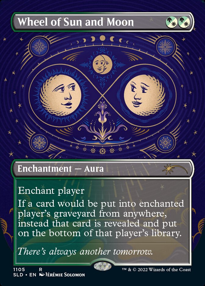 Wheel of Sun and Moon (Borderless) [Secret Lair Drop Series] | Odin's Place