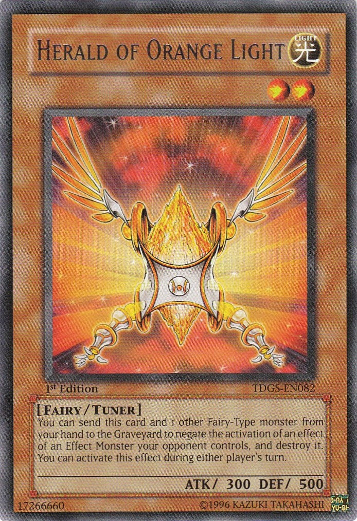 Herald of Orange Light [TDGS-EN082] Rare | Odin's Place