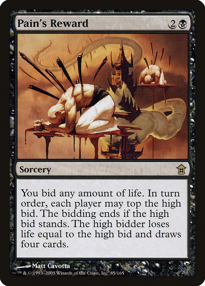 Pain's Reward (85) [Saviors of Kamigawa] | Odin's Place