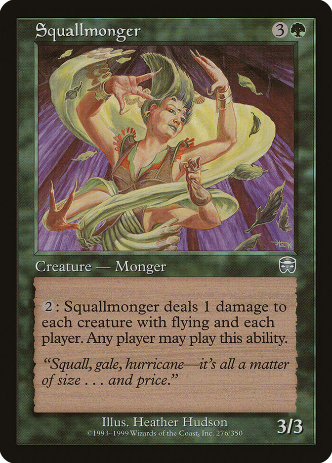 Squallmonger (276) [Mercadian Masques] | Odin's Place