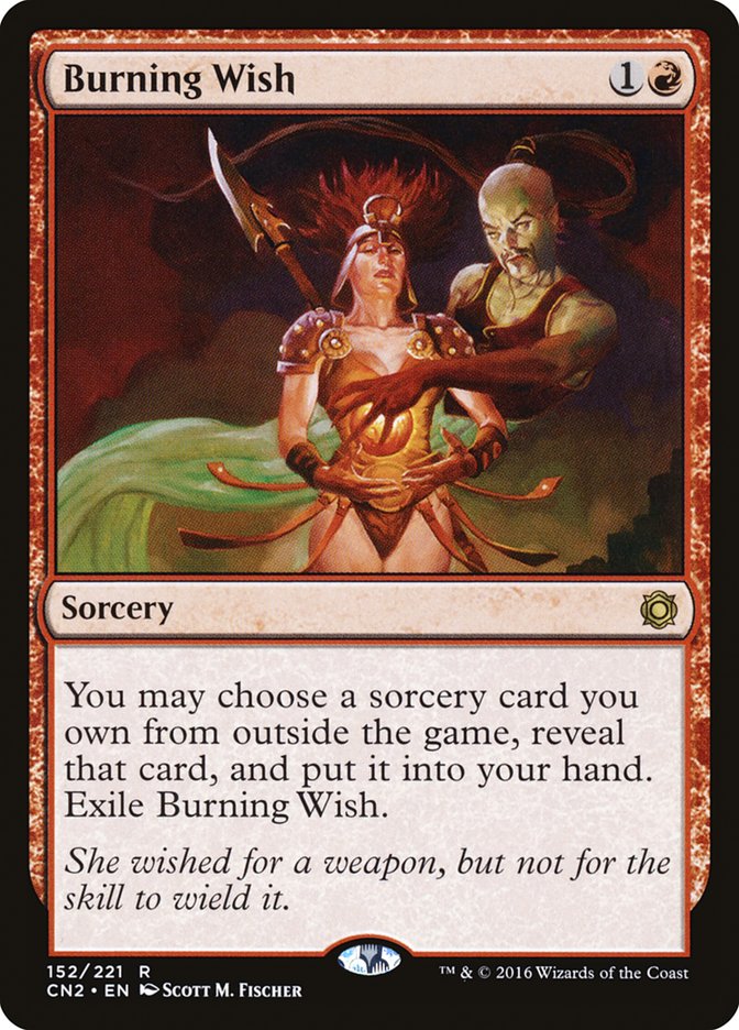 Burning Wish (152) [Conspiracy: Take the Crown] | Odin's Place