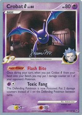Crobat G LV.44 (47/127) (Queengar - Jason Martinez) [World Championships 2009] | Odin's Place