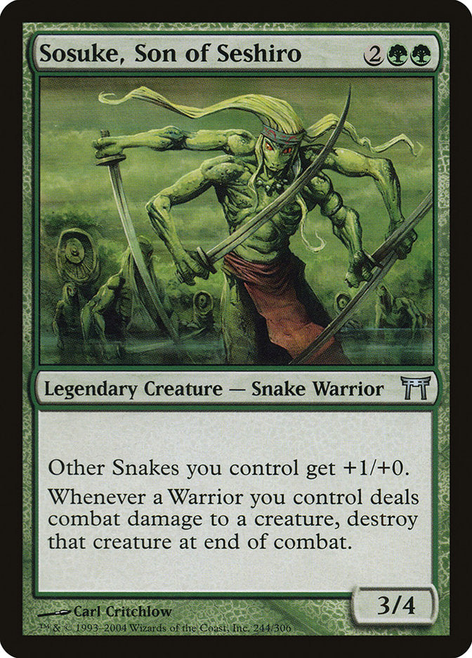 Sosuke, Son of Seshiro (244) [Champions of Kamigawa] | Odin's Place