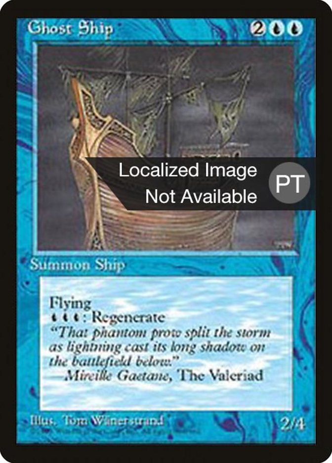 Ghost Ship [Fourth Edition (Foreign Black Border)] | Odin's Place