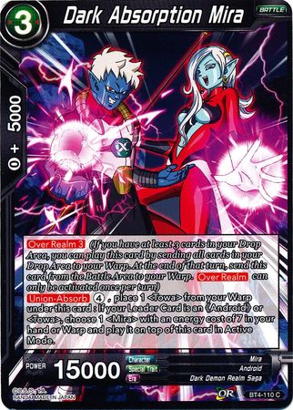 Dark Absorption Mira (BT4-110) [Colossal Warfare] | Odin's Place