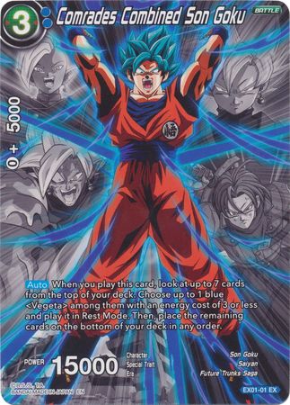 Comrades Combined Son Goku (Alternate Art) (EX01-01) [Special Anniversary Set 2020] | Odin's Place