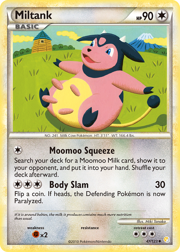 Miltank (47/123) [HeartGold & SoulSilver: Base Set] | Odin's Place
