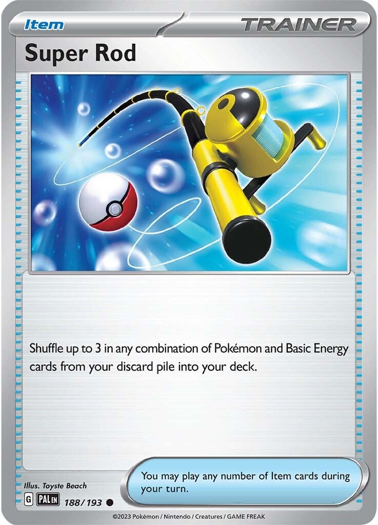 Super Rod (188/193) [Scarlet & Violet: Paldea Evolved] | Odin's Place