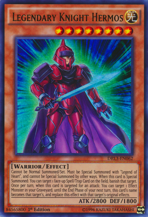 Legendary Knight Hermos [DRL3-EN062] Ultra Rare | Odin's Place