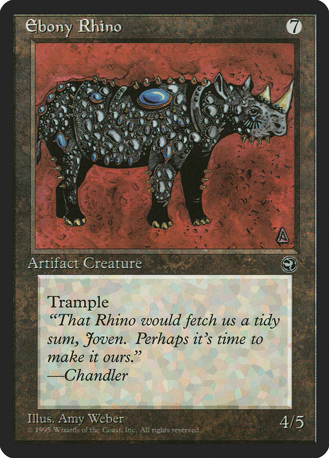 Ebony Rhino (106) [Homelands] | Odin's Place