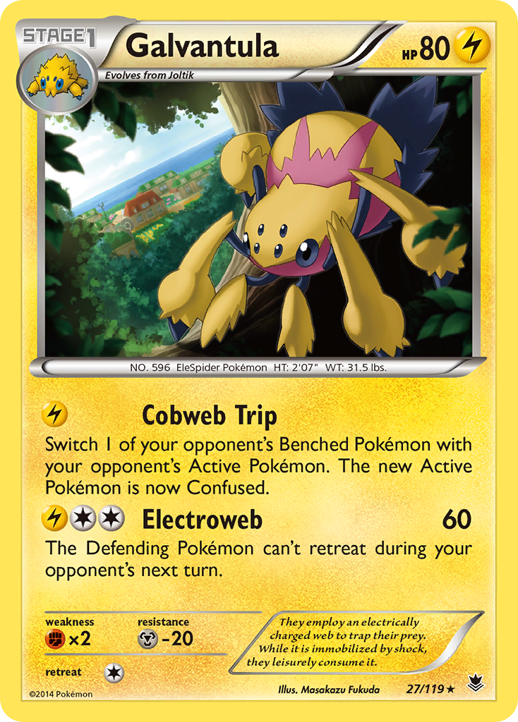 Galvantula (27/119) [XY: Phantom Forces] | Odin's Place