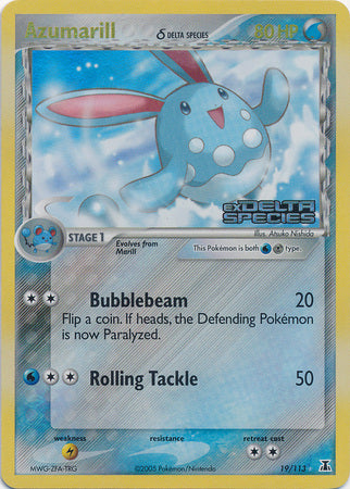 Azumarill (19/113) (Delta Species) (Stamped) [EX: Delta Species] | Odin's Place