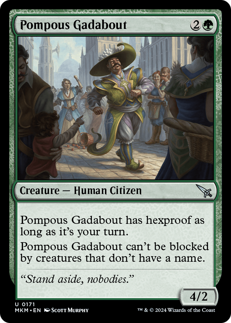 Pompous Gadabout [Murders at Karlov Manor] | Odin's Place