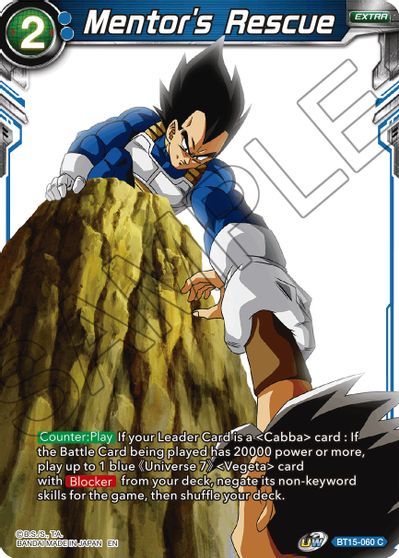 Mentor's Rescue (BT15-060) [Saiyan Showdown] | Odin's Place