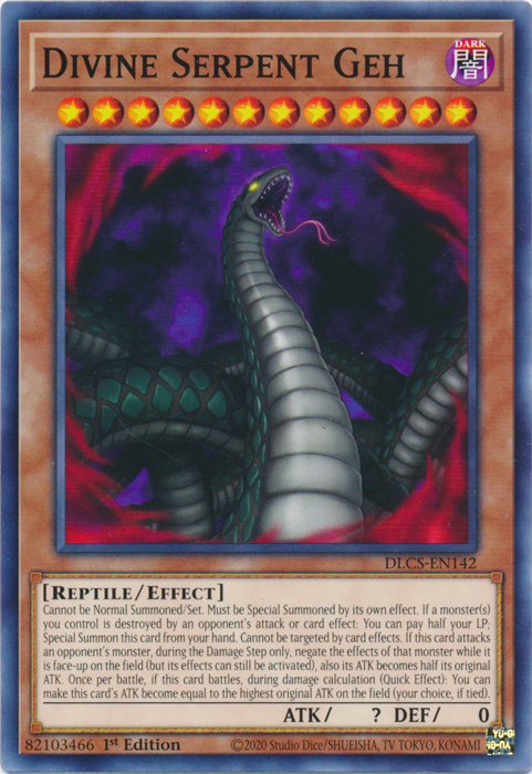 Divine Serpent Geh [DLCS-EN142] Common | Odin's Place