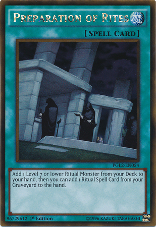 Preparation of Rites [PGL2-EN054] Gold Rare | Odin's Place