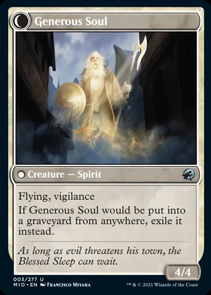 Beloved Beggar // Generous Soul [Innistrad: Midnight Hunt] | Odin's Place