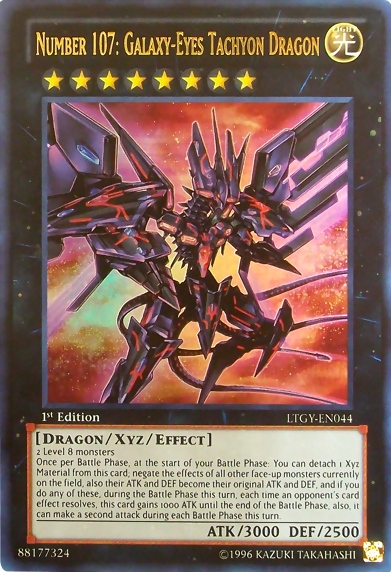 Number 107: Galaxy-Eyes Tachyon Dragon [LTGY-EN044] Ultra Rare | Odin's Place