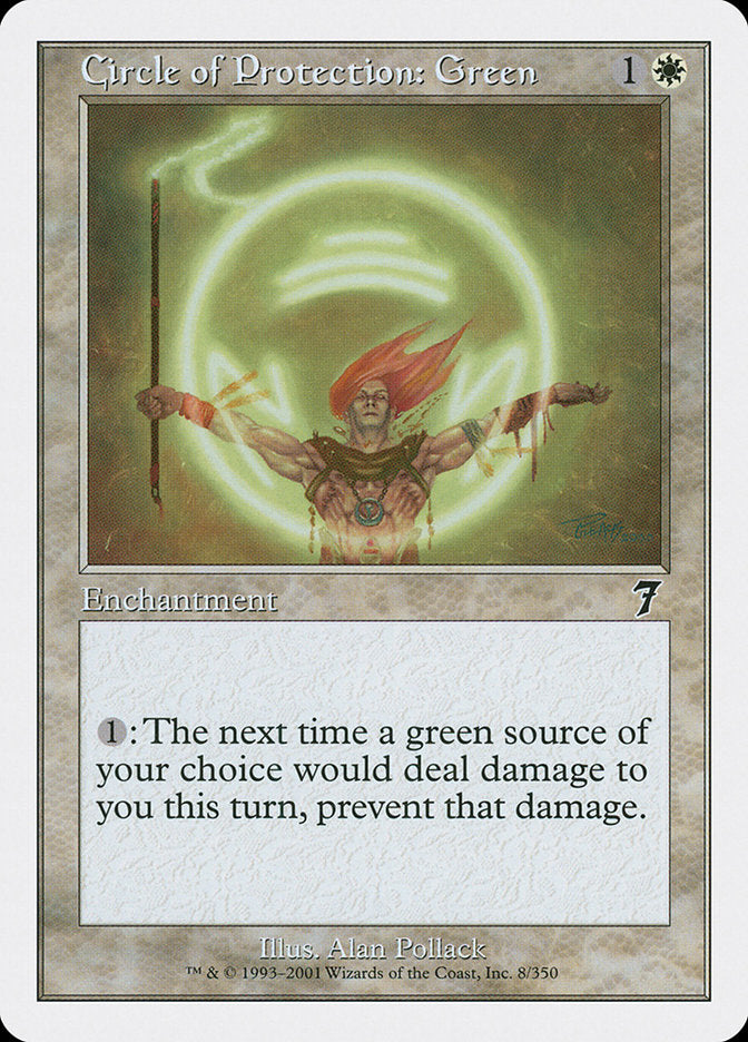 Circle of Protection: Green (8) [Seventh Edition] | Odin's Place