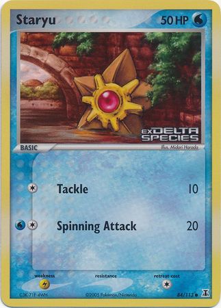 Staryu (84/113) (Stamped) [EX: Delta Species] | Odin's Place