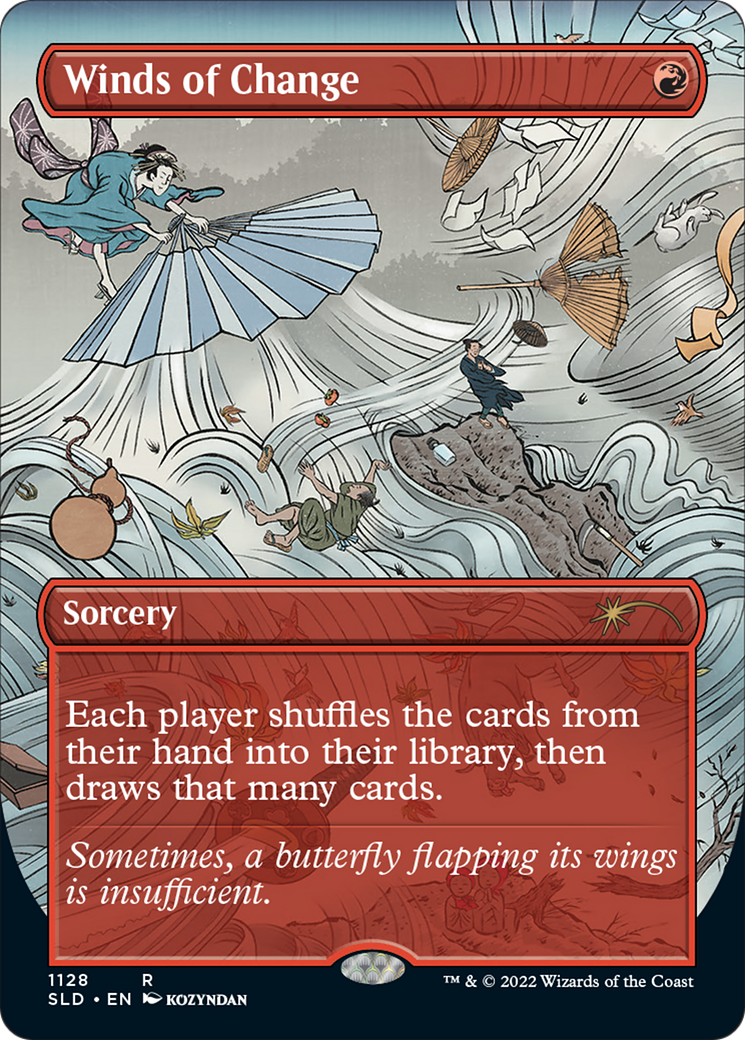 Winds of Change (Borderless) [Secret Lair Drop Series] | Odin's Place