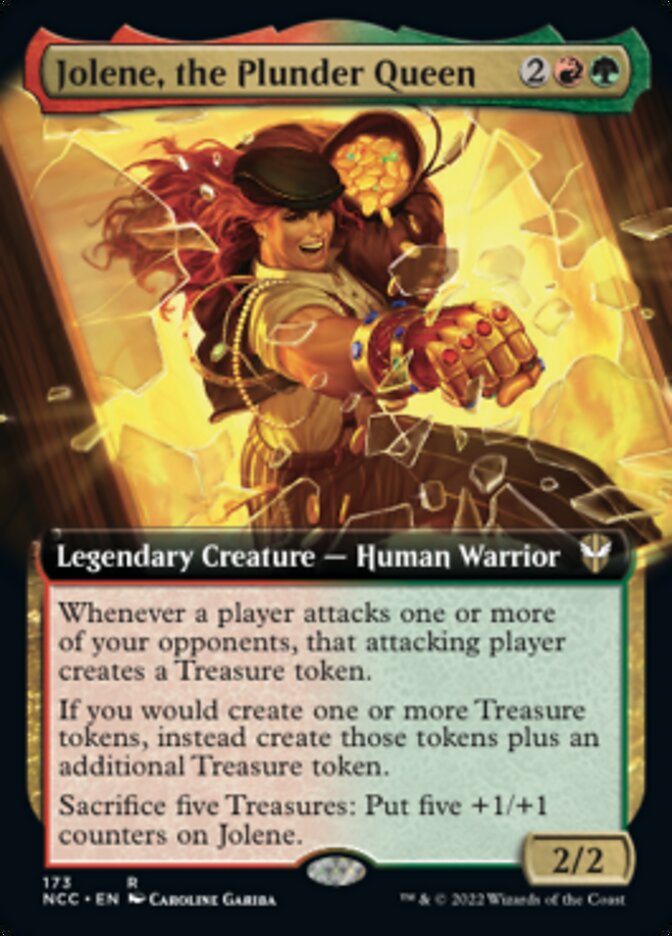 Jolene, the Plunder Queen (Extended Art) [Streets of New Capenna Commander] | Odin's Place