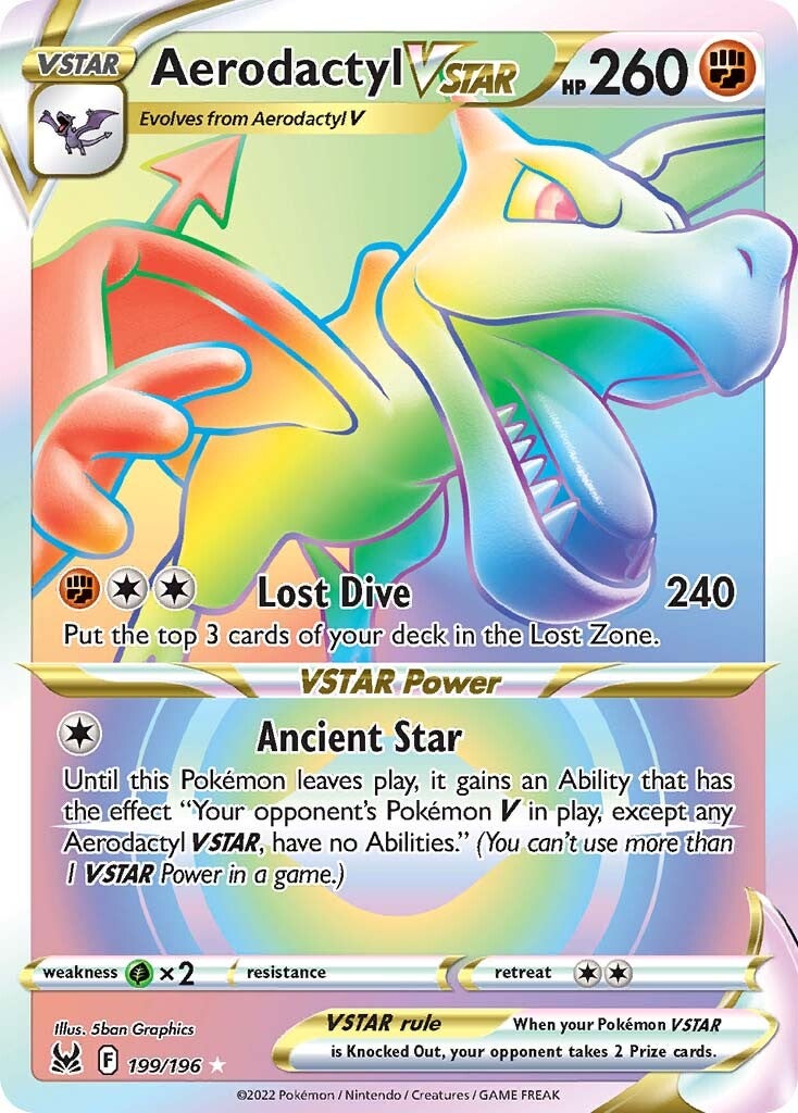 Aerodactyl VSTAR (199/196) [Sword & Shield: Lost Origin] | Odin's Place
