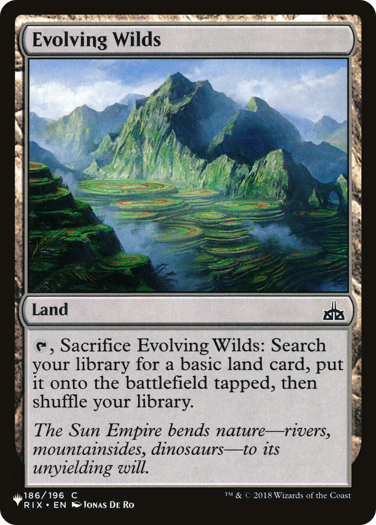 Evolving Wilds [Secret Lair: From Cute to Brute] | Odin's Place