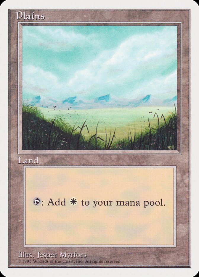 Plains (No Trees, Signature on Bottom Right) [Rivals Quick Start Set] | Odin's Place