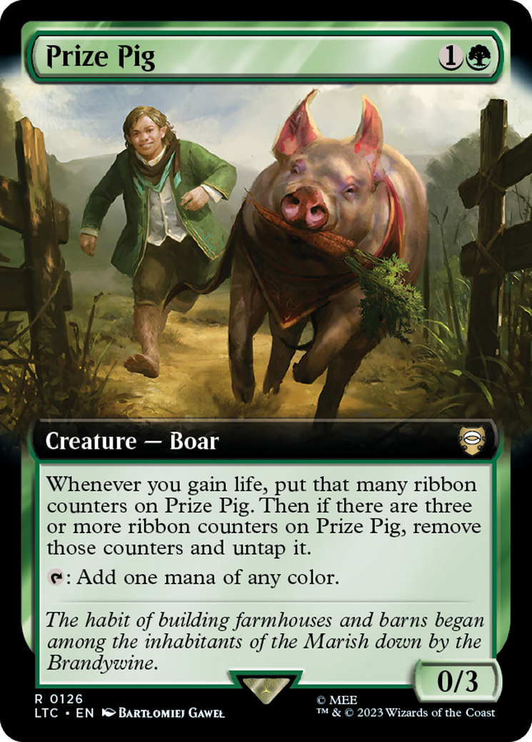 Prize Pig (Extended Art) [The Lord of the Rings: Tales of Middle-Earth Commander] | Odin's Place