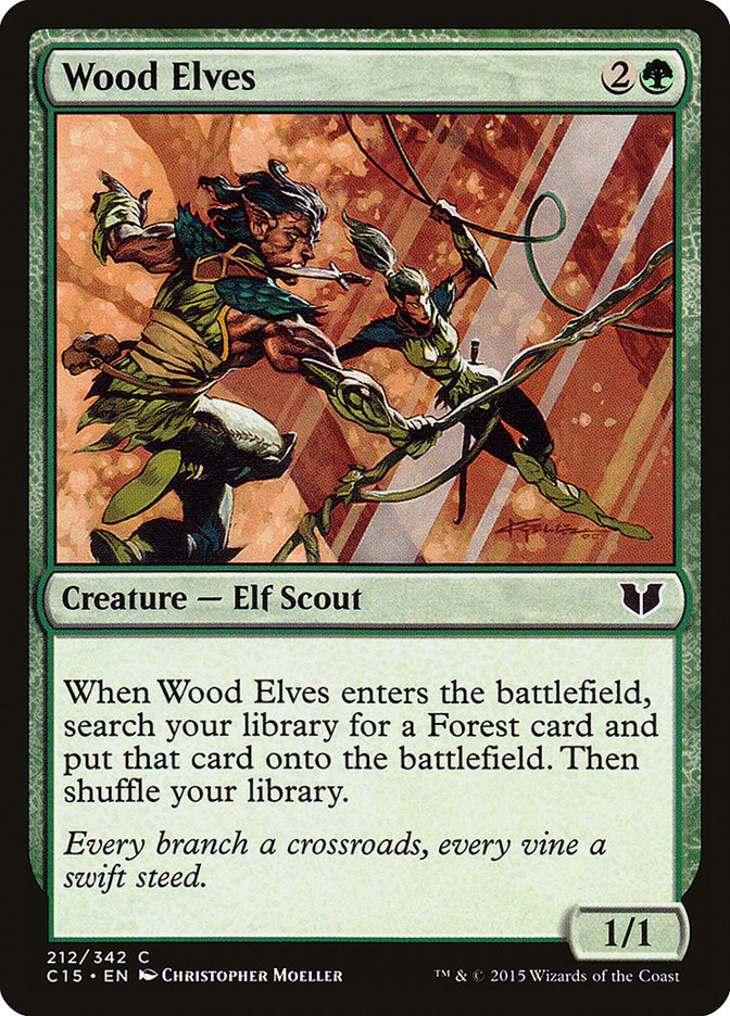 Wood Elves (212) [Commander 2015] | Odin's Place