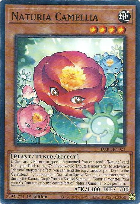 Naturia Camellia [DABL-EN021] Common | Odin's Place