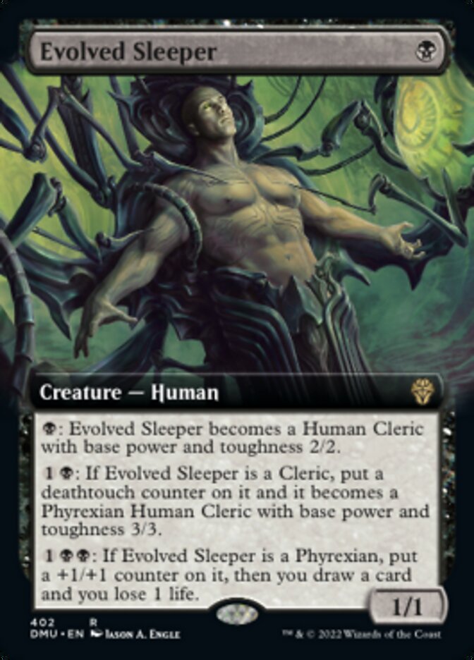 Evolved Sleeper (Extended Art) [Dominaria United] | Odin's Place
