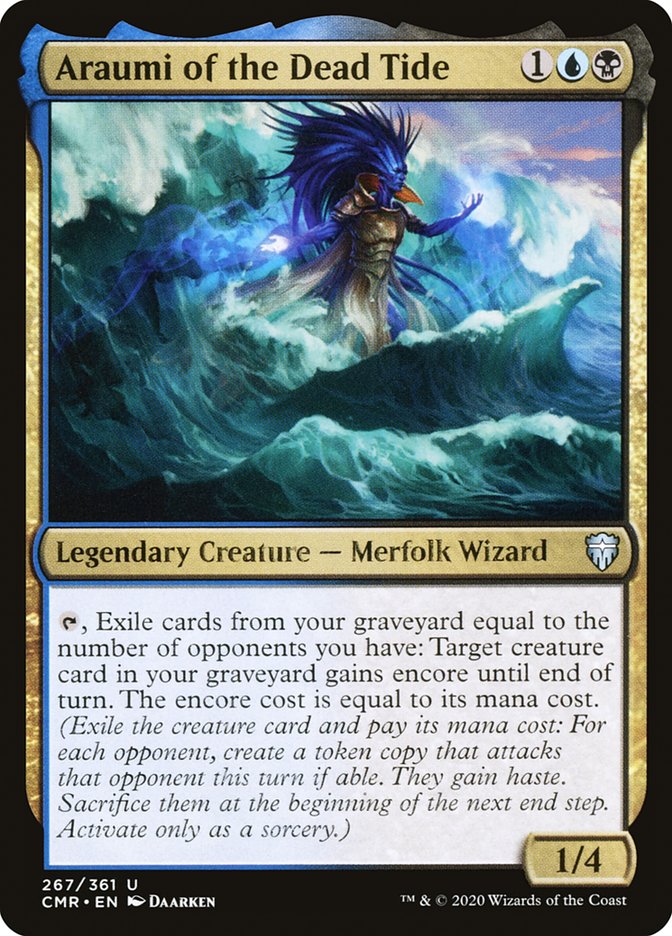 Araumi of the Dead Tide [Commander Legends] | Odin's Place
