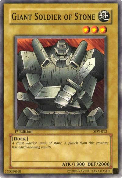 Giant Soldier of Stone [SDY-013] Common | Odin's Place