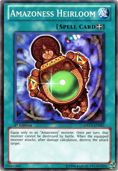 Amazoness Heirloom [DREV-EN087] Super Rare | Odin's Place