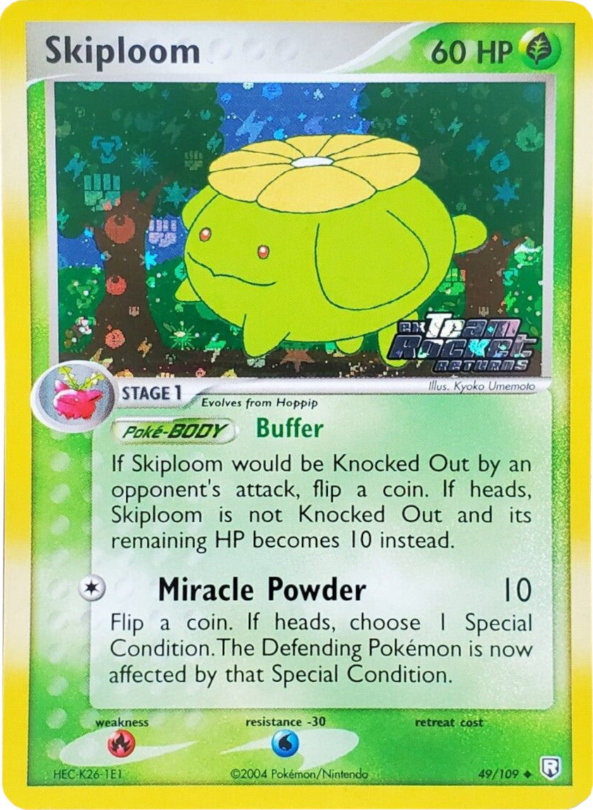 Skiploom (49/109) (Stamped) [EX: Team Rocket Returns] | Odin's Place